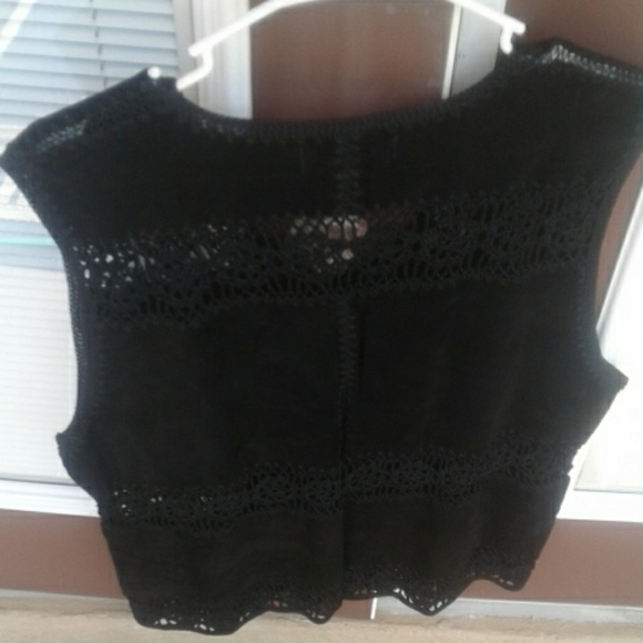 NWOT LEATHER SUEDE BEST - Picture 5 of 5